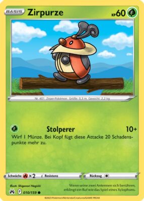 010_Zirpuze_Zenit_der_Könige_Pokémon_Karte