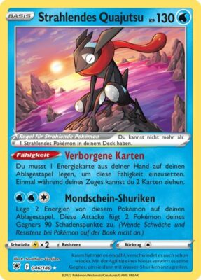 Strahlendes-Quajutsi-046-189-Astralglanz-Pokémon-Karte
