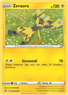 052_Zeraora_Zenit_der_Könige_Pokémon_Karte