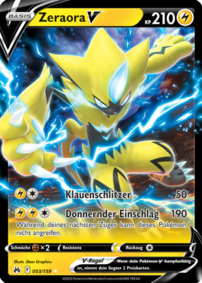 053_Zeraora-V_Zenit_der_Könige_Pokémon_Karte