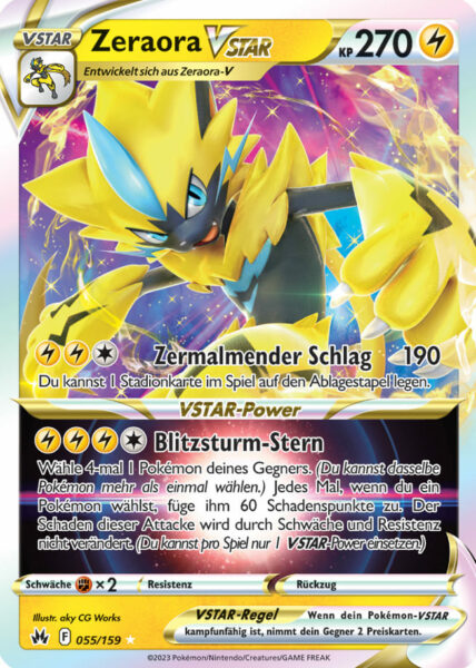 055_Zeraora-VSTAR_Zenit_der_Könige_Pokémon_Karte