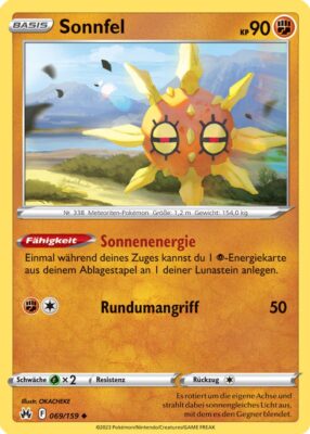 069_Sonnfel_Zenit_der_Könige_Pokémon_Karte