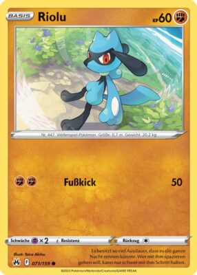 071_Riolu_Zenit_der_Könige_Pokémon_Karte