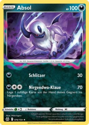 076_Absol_Zenit_der_Könige_Pokémon_Karte