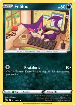 077_Felilou_Zenit_der_Könige_Pokémon_Karteu