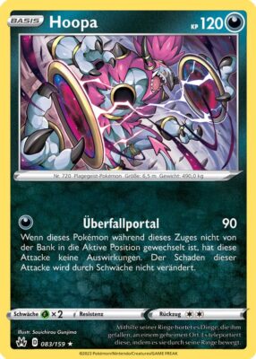 083_Hoopa_Zenit_der_Könige_Pokémon_Karte