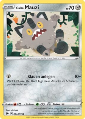 084_Galar-Mauzi_Zenit_der_Könige_Pokémon_Karte