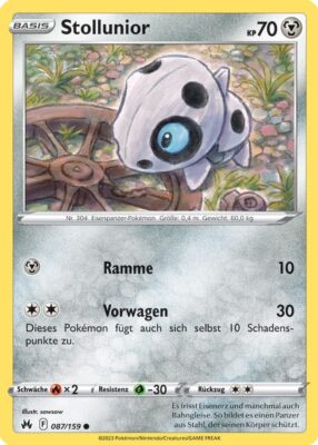 087_Stollunior_Zenit_der_Könige_Pokémon_Karte