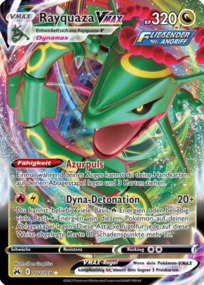 102_Rayquaza-VMAX_Zenit_der_Könige_Pokémon_Karte