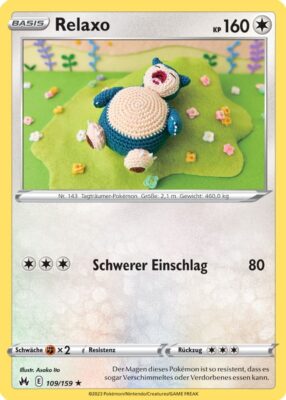 109_Relaxo_Zenit_der_Könige_Pokémon_Karte
