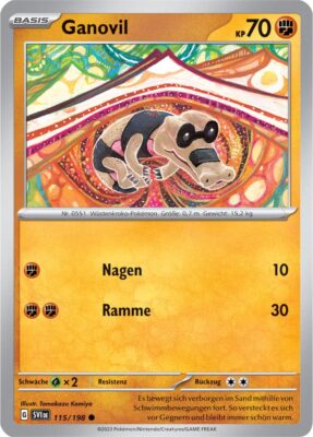 115_Ganovil_Karmesin-Purpur_Basis-Set_Pokémon-Karte