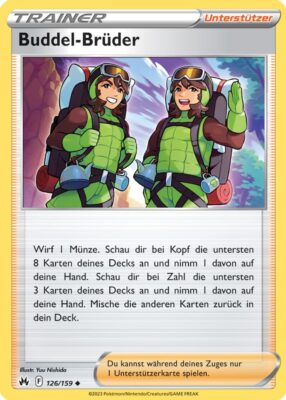 126_Buddel-Brüder_Zenit_der_Könige_Pokémon_Karte