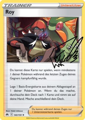 140_Roy_Zenit_der_Könige_Pokémon_Karte