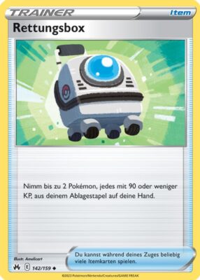 142_Rettungsbox_Zenit_der_Könige_Pokémon_Karte