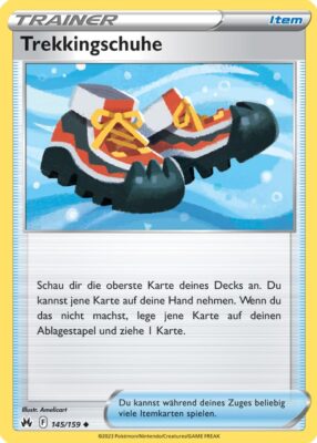 145_Trekkingschuhe_Zenit_der_Könige_Pokémon_Karte