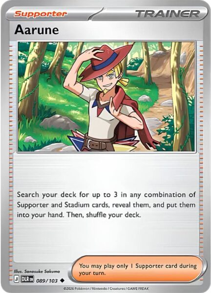 Aarune-Johnson-089-103-DLR-Delta-Reign-Herrschaft-Pokémon-Karte-Englisch-2026