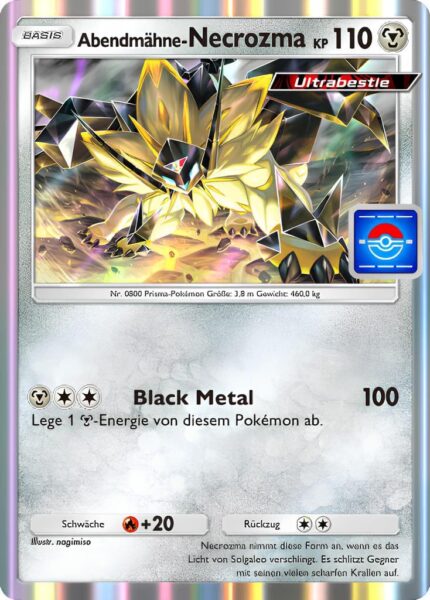 Abendmähne-Necrozma-079-Promo-A-Pokémon-Sammelkartenspiel-TCG-Pocket-Karte-Deutsch