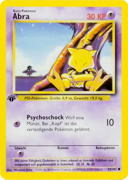 Abra_43-102_Basis-Set_Grundset_Pokemon-Karte