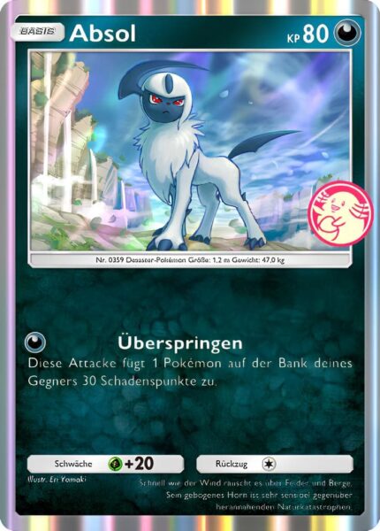 Absol-117-P-A-Promo-Karte-Pokémon-TCG-Sammelkartenspiel-Pocket-Deutsch-1
