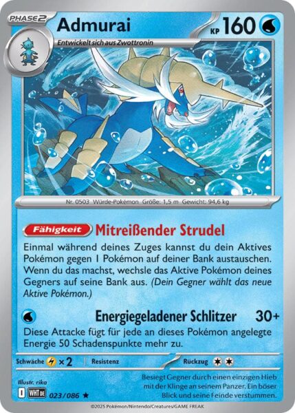 Admurai-023-086-WHT-DE-Weiße-Flammen-Pokémon-Karte-Karmesin-Purpur-Deutsch