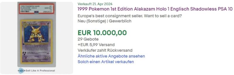 Alakazam-Base-Set-Pokémon-Karten-eBay-Verkäufe-Verkauf-April-2024
