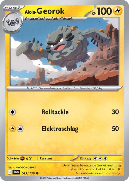 Alola-Georok-JTG-DE-045-159-Karmesin-Purpur-Reisegefährten-Pokémon-Karte-Deutsch