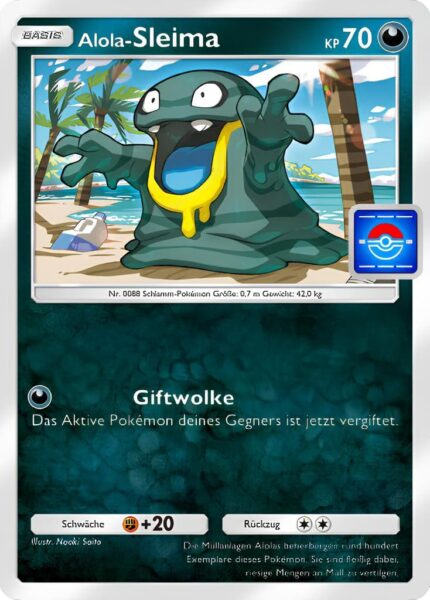 Alola-Sleima-072-P-A-Promo-Karte-Pokémon-TCG-Sammelkartenspiel-Pocket-Deutsch