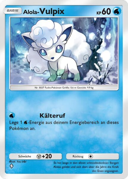 Alola-Vulpix-040-155-A3-Hüter-des-Firmaments-Pokémon-TCG-Sammelkartenspiel-Pocket-Karte