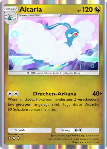 Altaria-055-071-Verborgene-Quelle-A4a-Pokémon-TCG-Sammelkartenspiel-Pocket-Karte