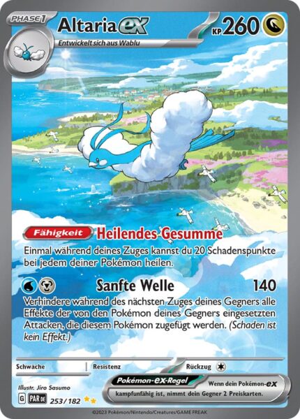 Altaria-ex-253-182-Special-Illustration-Rare-Pokémon-Karte-Karmesin-Purpur-Paradoxrift