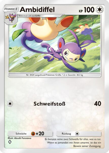 Ambidiffel-143-161-Weisheit-von-Meer-und-Himmel-A4-Pokémon-TCG-Sammelkartenspiel-Pocket-Karte
