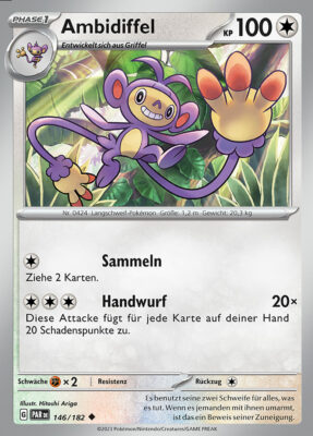 Ambidiffel_PAR-DE-146-182_Paradox-Rift-Paradoxrift_Pokémon-Karte_Deutsch
