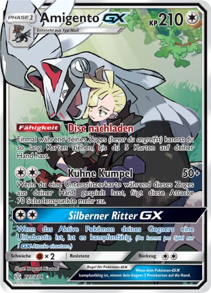 Amigento-GX-227-236-Full-Alternate-Art-TPokémon-Karte-Sonne-Mond-Welten-im-Wandel-Deutsch-TCG-Sammelkartenspiel