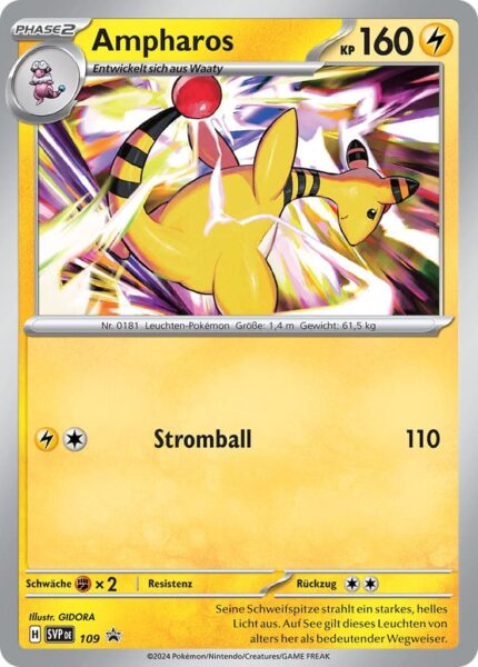 Ampharos-SVP-DE-109-Black-Star-Promokarte-Pokémon-Karte-TCG-Sammelkartenspiel