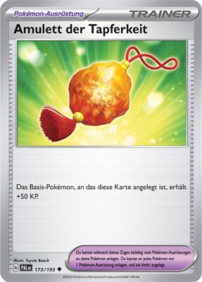 Amulett-der-Tapferkeit_173-193_Entwicklungen-in-Paldea_Pokémon-Karte