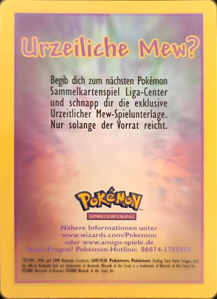 Ancient-Mew-Insert-Beikarte-Deutsch