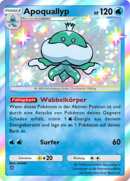 Apoquallyp-210-155-B3-Pulsierende-Aura-Pokémon-TCG-Sammelkartenspiel-Pocket-Karte-Deutsch