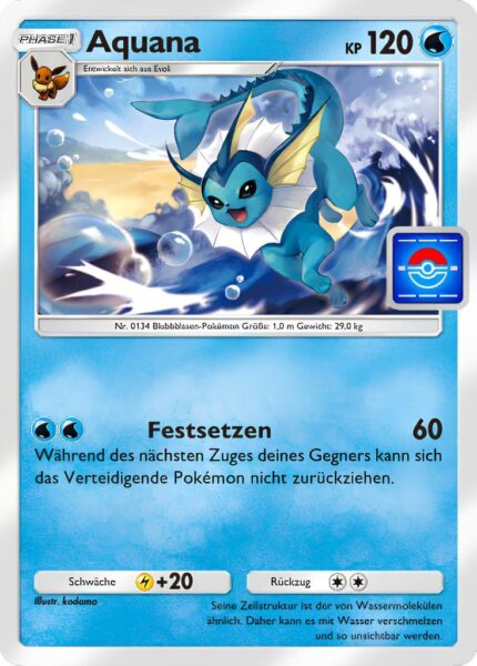 Aquana-065-P-B-Promo-Karte-Pokémon-TCG-Sammelkartenspiel-Pocket-Deutsch