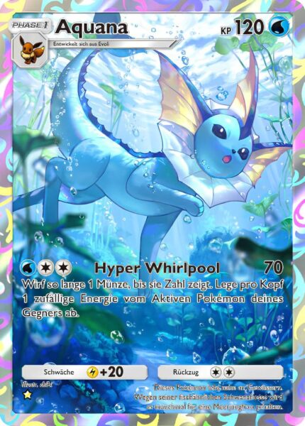 Aquana-072-069-A3b-Evoli-Hain-Pokémon-TCG-Sammelkartenspiel-Pocket-Karte-Deutsch