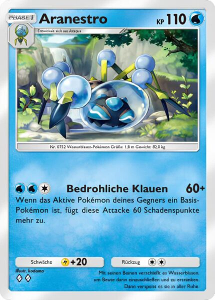 Aranesto-053-155-A3-Hüter-des-Firmaments-Pokémon-TCG-Sammelkartenspiel-Pocket-Karte