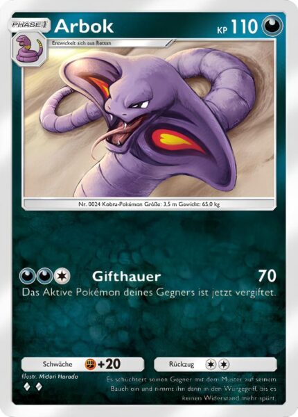 Arbok-046-072-A2b-Glänzendes-Festival-Pokémon-TCG-Sammelkartenspiel-Pocket-Karte-Deutsch