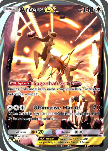 Arceus-ex-095-075-A2a-Licht-des-Triumphs-Pokémon-TCG-Sammelkartenspiel-Pocket-Immersionskarte