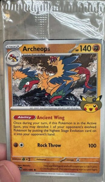 Archeops-Aeropteryx-051-086-Pokémon-Fossil-Museum-Promo-Karte-TCG-2026-1