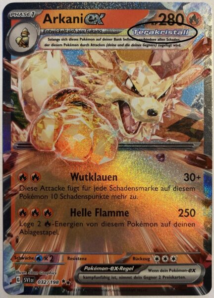 Arkani-ex-Terakristall-Pokémon-Karte_032-198-Karmesin-Purpur-Basis-Set
