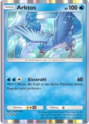 Arktos-83-Pokémon-TCG-Sammelkartenspiel-Pocket-Unschlagbare-Gene-Digitale-Karte