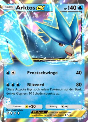 Arktos-ex-084-Pokémon-TCG-Sammelkartenspiel-Pocket-Unschlagbare-Gene-Digitale-Karte-2024