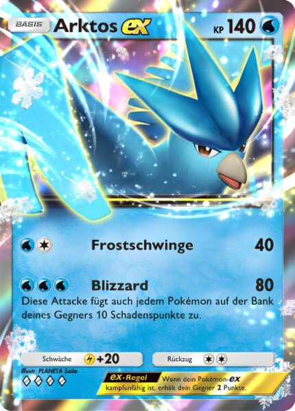 Arktos-ex-084-Pokémon-TCG-Sammelkartenspiel-Pocket-Unschlagbare-Gene-Digitale-Karte-2024
