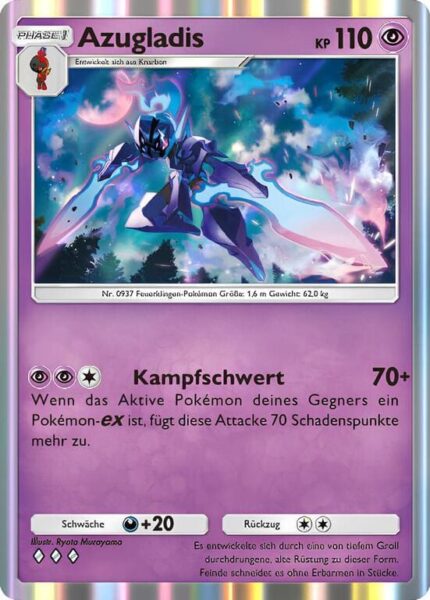 Azugladis-048-093-B2a-Wundervolles-Paldea-Pokémon-TCG-Sammelkartenspiel-Pocket-Karte-Deutch