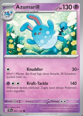 Azumarill_065-162_TEF-DE_Gewalten-der-Zeit_Temporal-Forces_Pokémon-Karte_Deutsch_TCG