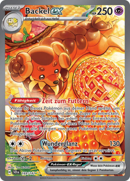 Backel-ex-169-142-SCR-DE-Karmesin-Purpur-Stellarkrone-Special-Illustration-Rare-Pokémon-Karte-Deutsch